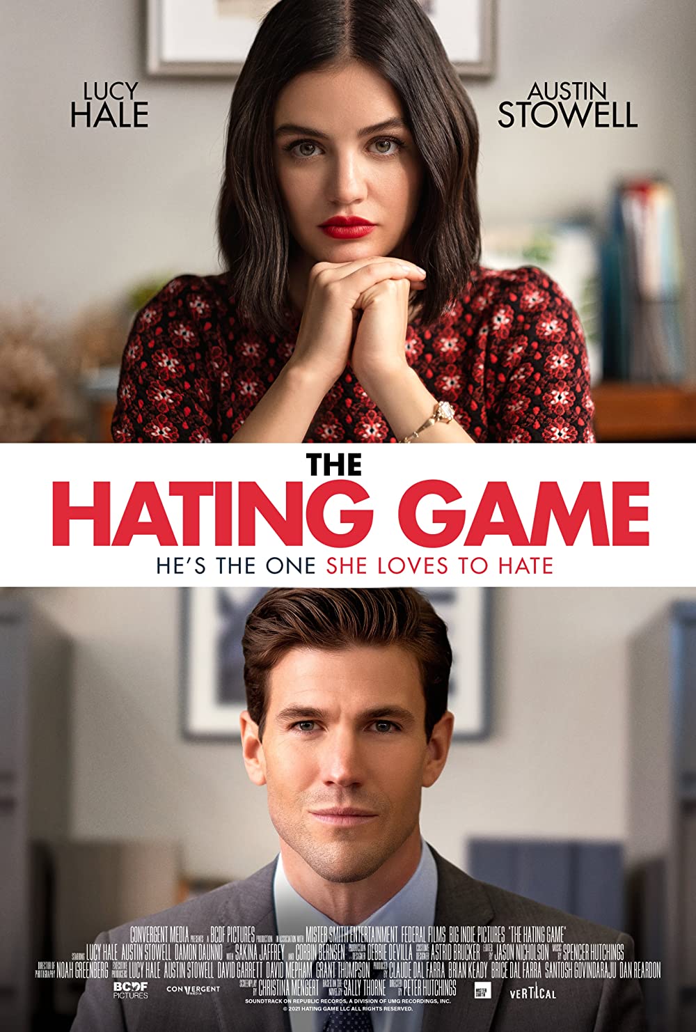 Download The Hating Game (2021) Dual Audio {Hindi ORG+English} BluRay ESubs 1080p [1.9GB] | 720p [1GB] | 480p [350MB] download