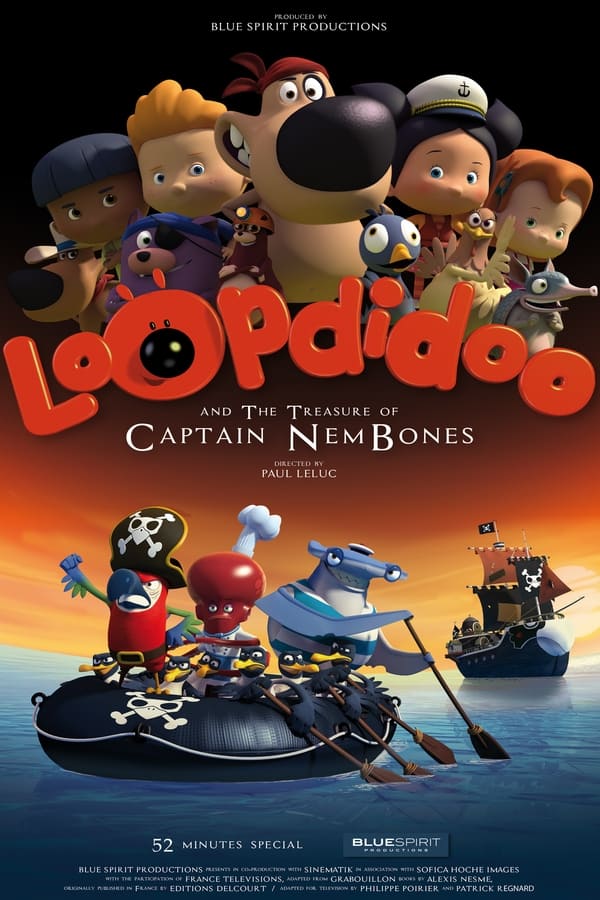 Download Loopdidoo and the Treasure of Captain Nem Bones (2013) Dual Audio {Hindi ORG+English} HDRip ESubs 720p [500MB] | 480p [200MB] download