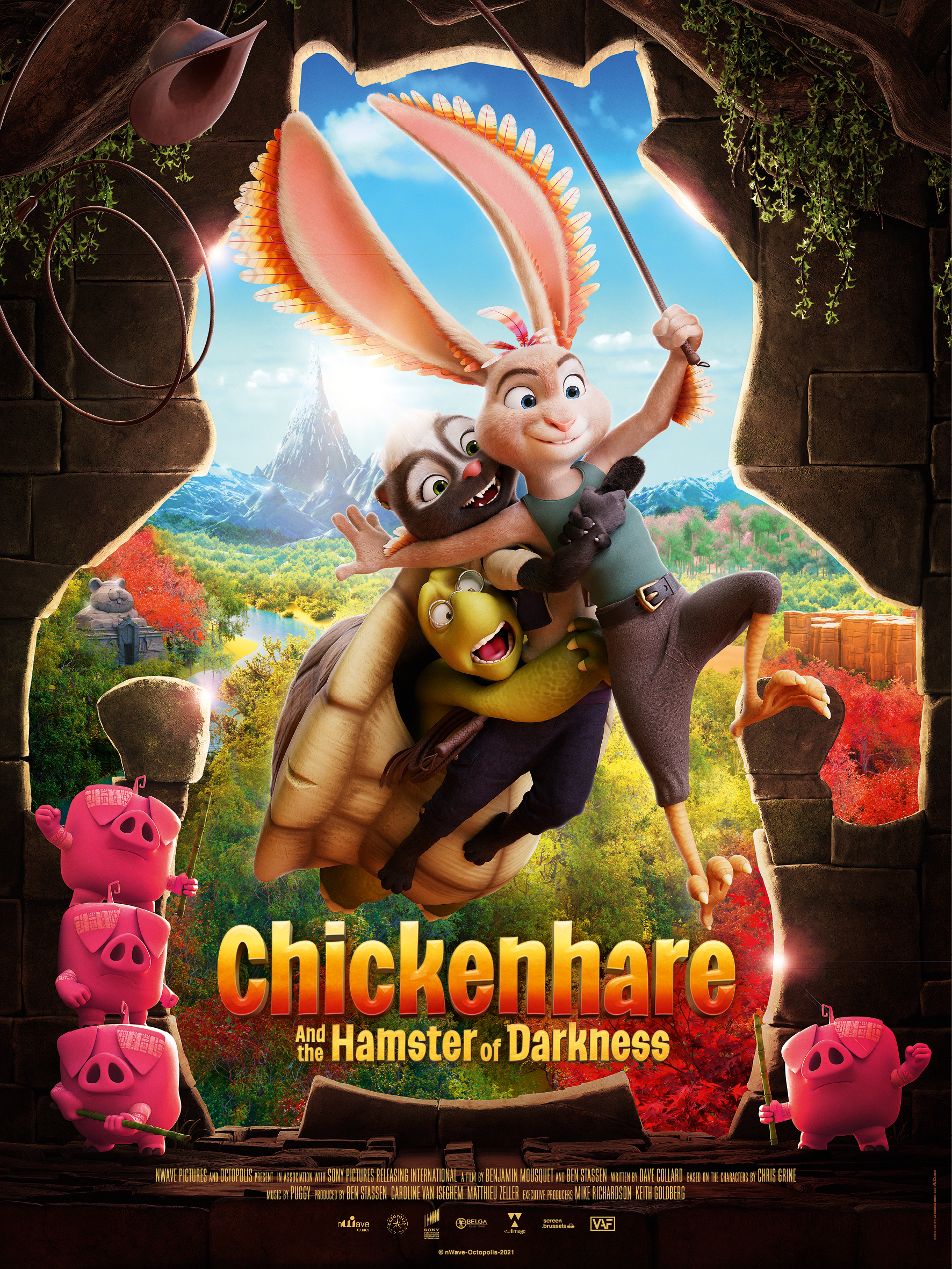 Download Chickenhare and the Hamster of Darkness (2022) Dual Audio {Hindi HQ Dub+English} HDRip 1080p [1.6GB] | 720p | [800MB] | 480p [350MB] download