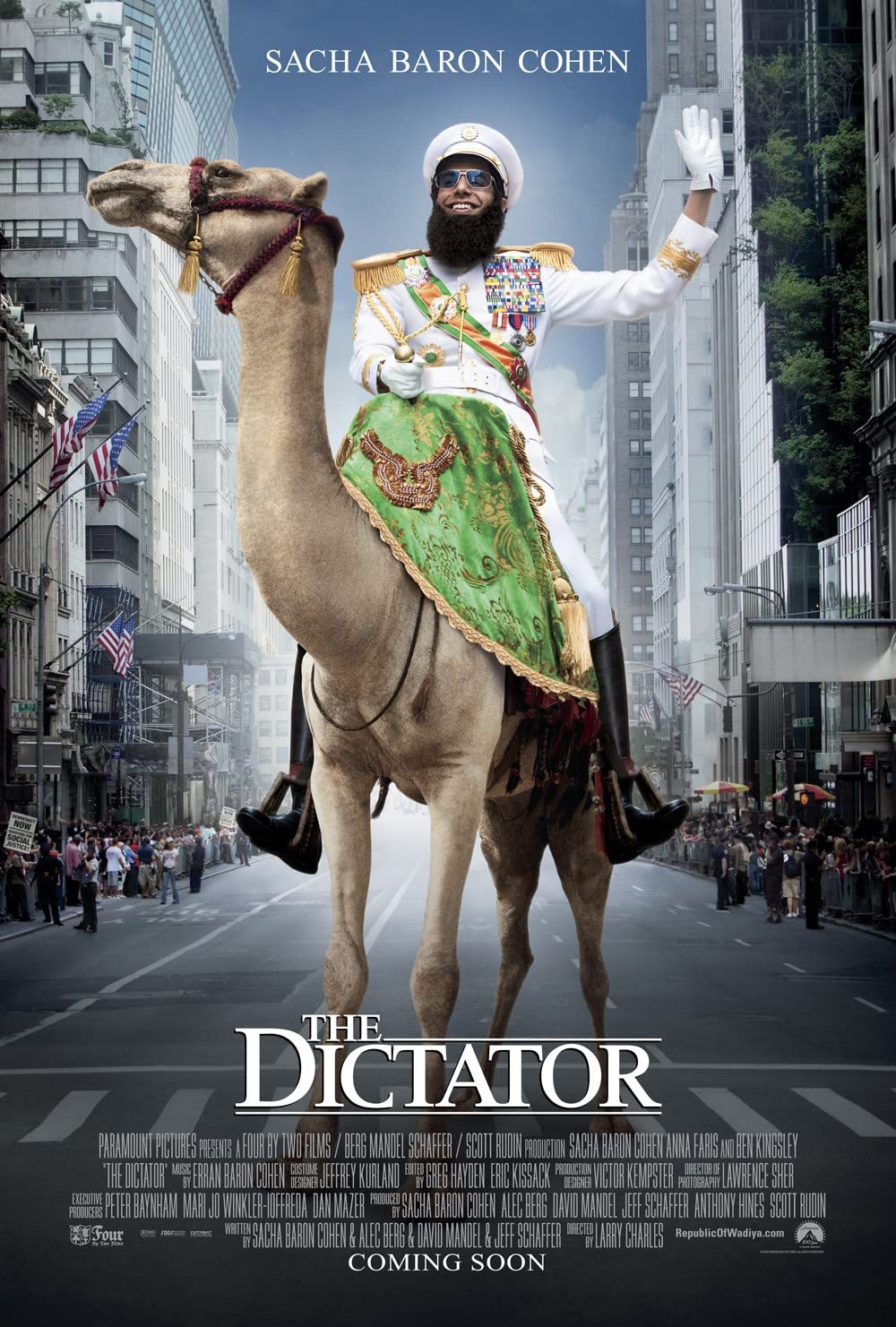 Download The Dictator (2012) Dual Audio {Hindi ORG-English} 1080p [3.5GB] | 720p [900MB] | 480p [300MB] download