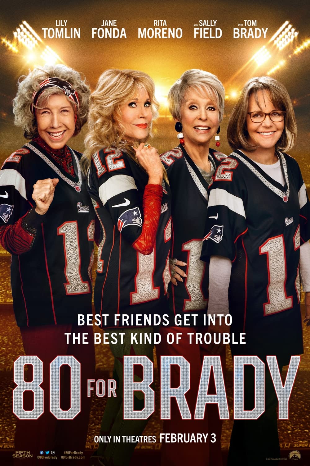 Download 80 for Brady (2023) Dual Audio {Hindi ORG+English} HDRip ESubs 1080p [2GB] | 720p | [1GB] | 480p [350MB] download