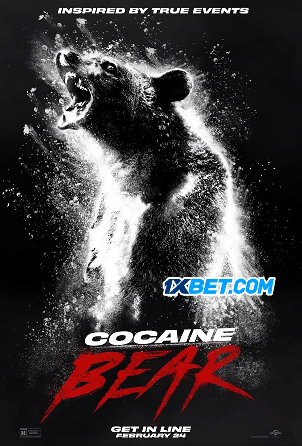 Download Cocaine Bear (2023) Dual Audio {Hindi HQ+English} CAMRip 720p | [900MB] | 480p [300MB] download