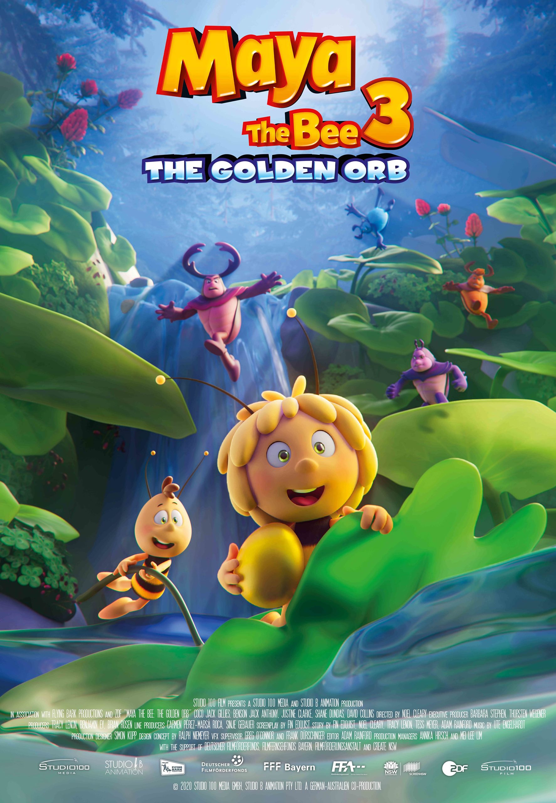 Download Maya the Bee 3: The Golden Orb (2021) Dual Audio {Hindi-English} WEB DL ESubs 1080p | 720p | 480p [300MB] download