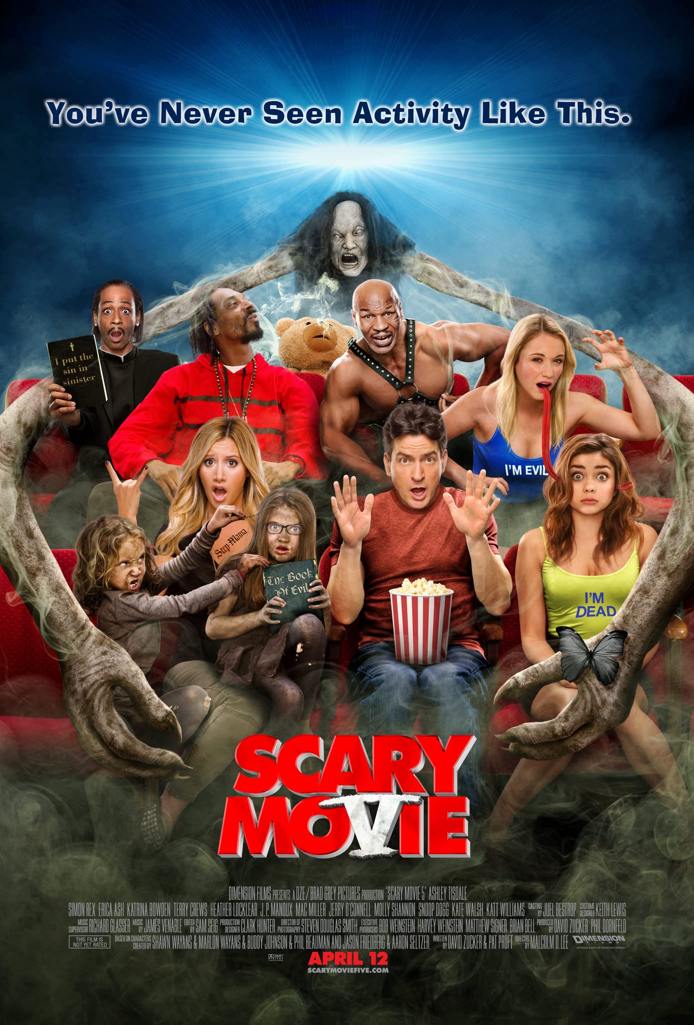 Download Scary Movie 5 (2013) English Movie BluRay 1080p | 720p | 480p [280MB] download