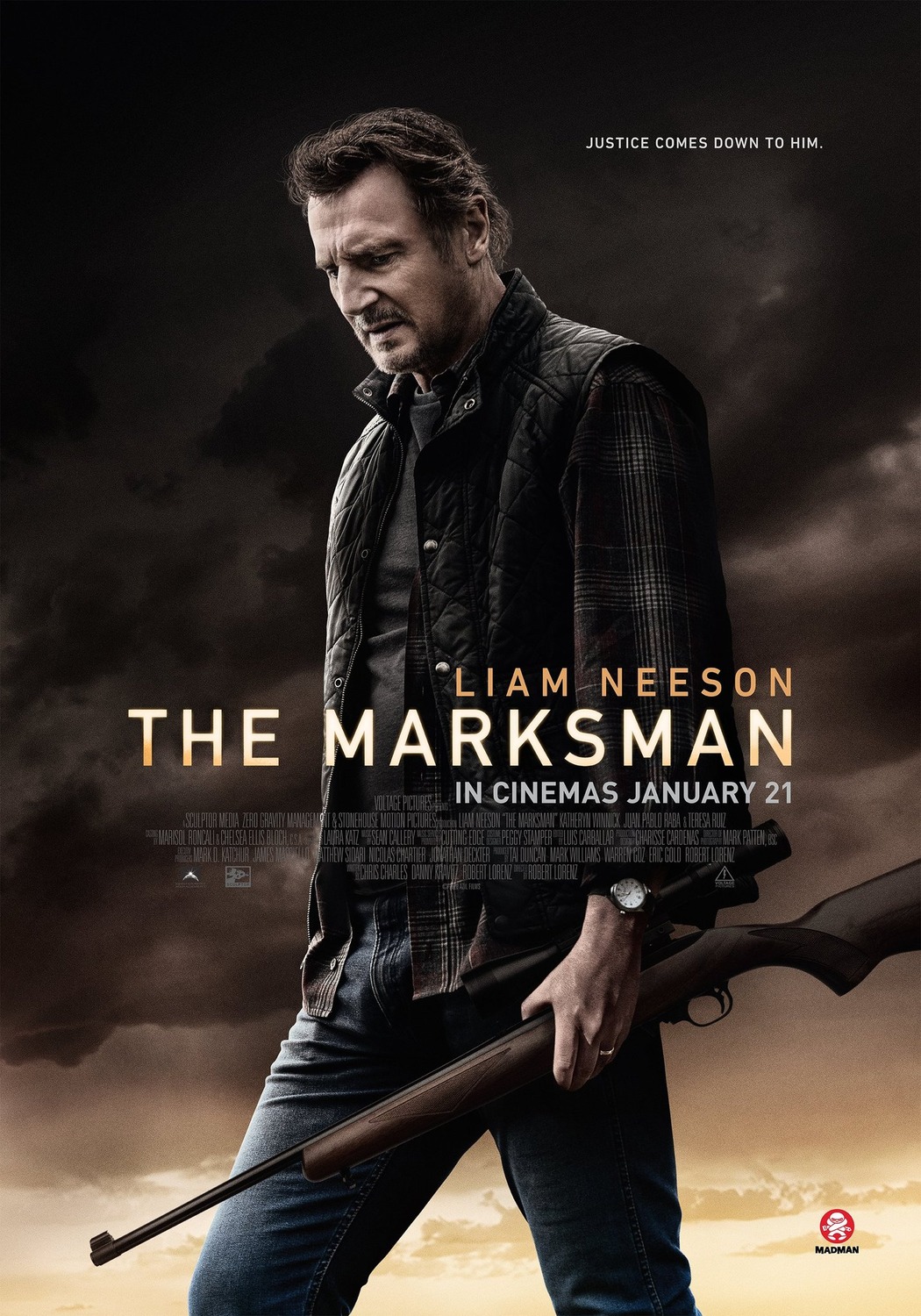 Download The Marksman (2021) Dual Audio {Hindi-English} Movie BluRay ESubs 1080p | 720p | 480p [350MB] download