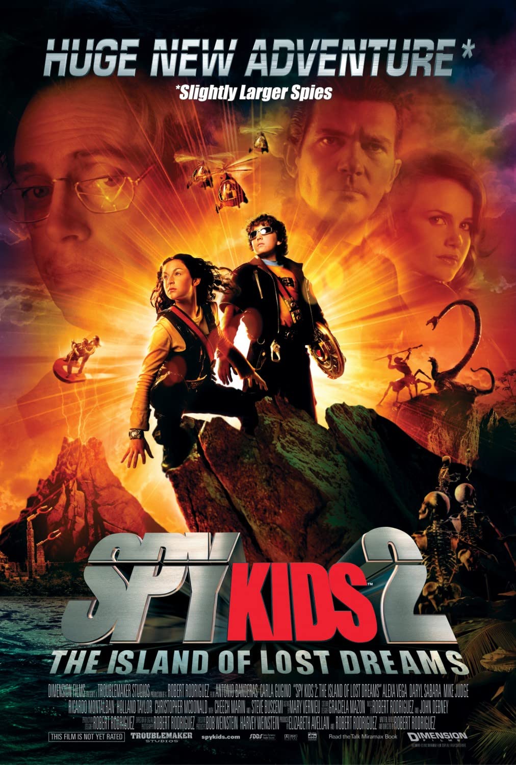 Download Spy Kids 2: Island of Lost Dreams (2002) Dual Audio {Hindi-English} Movie BluRay 1080p | 720p | 480p [300MB] download