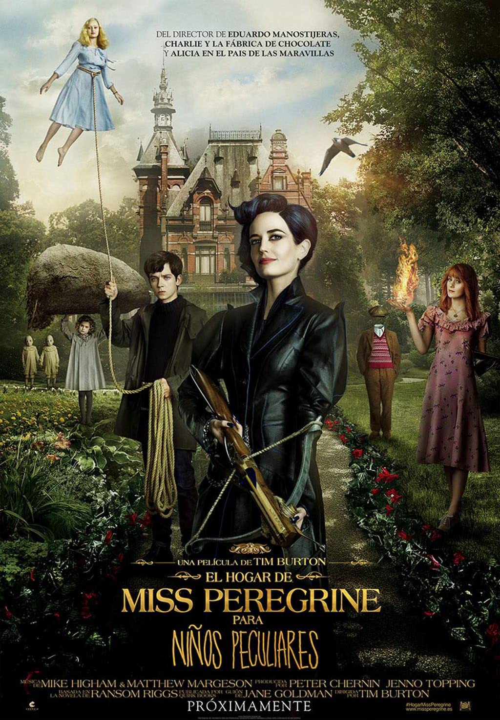 Download Miss Peregrines Home for Peculiar Children (2016) Dual Audio {Hindi-English} 1080p | 720p | 480p [500MB] download