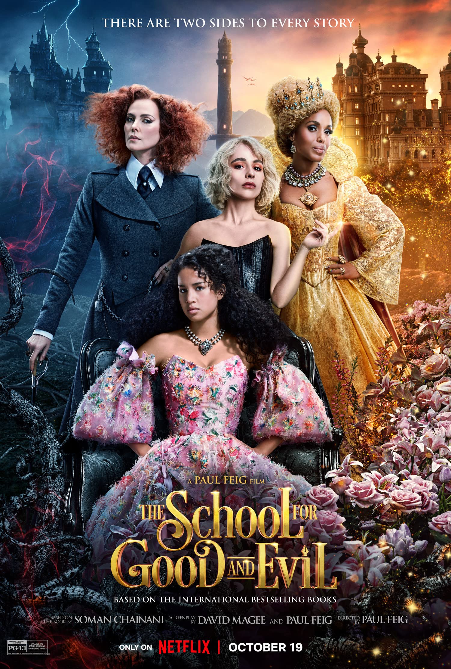 Download The School for Good and Evil (2022) Dual Audio {Hindi(ORG)+English} WEB DL 1080p | 720p | 480p [500MB] download