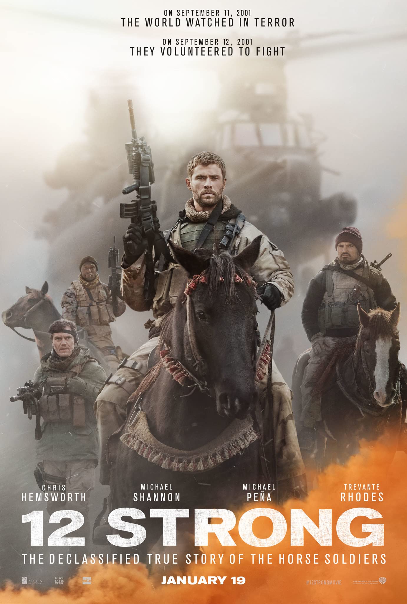 Download 12 Strong (2018) Dual Audio {Hindi ORG+English} BluRay ESubs 1080p | 720p | 480p [450MB] download