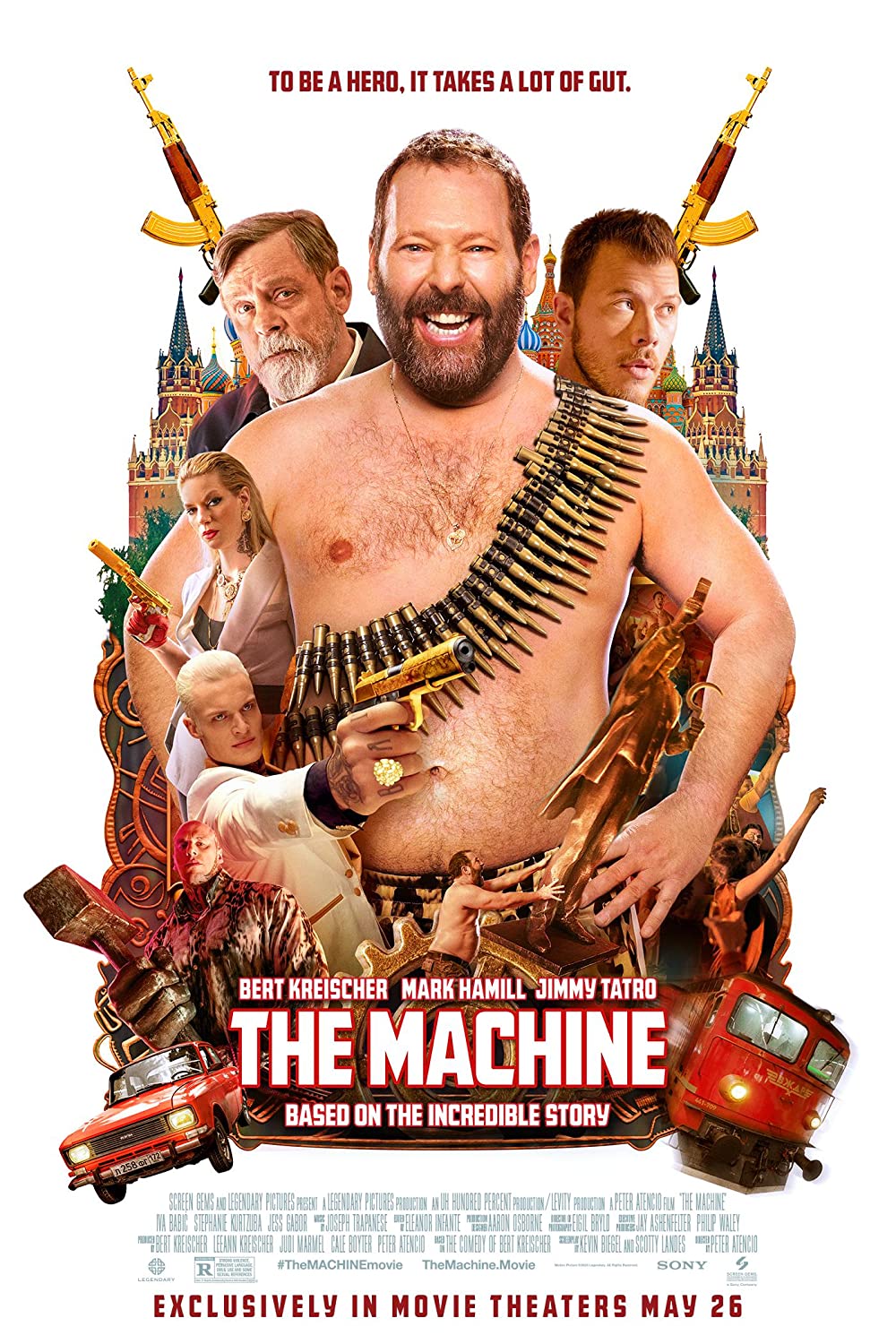 Download The Machine (2023) Dual Audio {Hindi ORG+English} HDRip ESubs 1080p | 720p | 480p [400MB] download