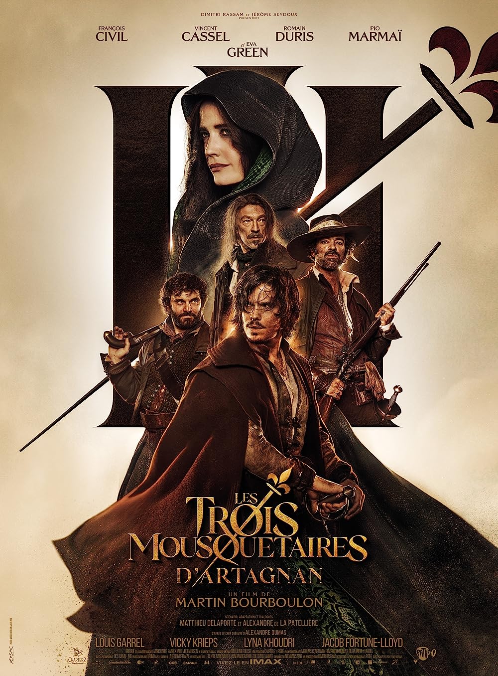 Download The Three Musketeers D’Artagnan (2023) Hindi LQ Dub CAMRip 1080p | 720p | 480p [350MB] download