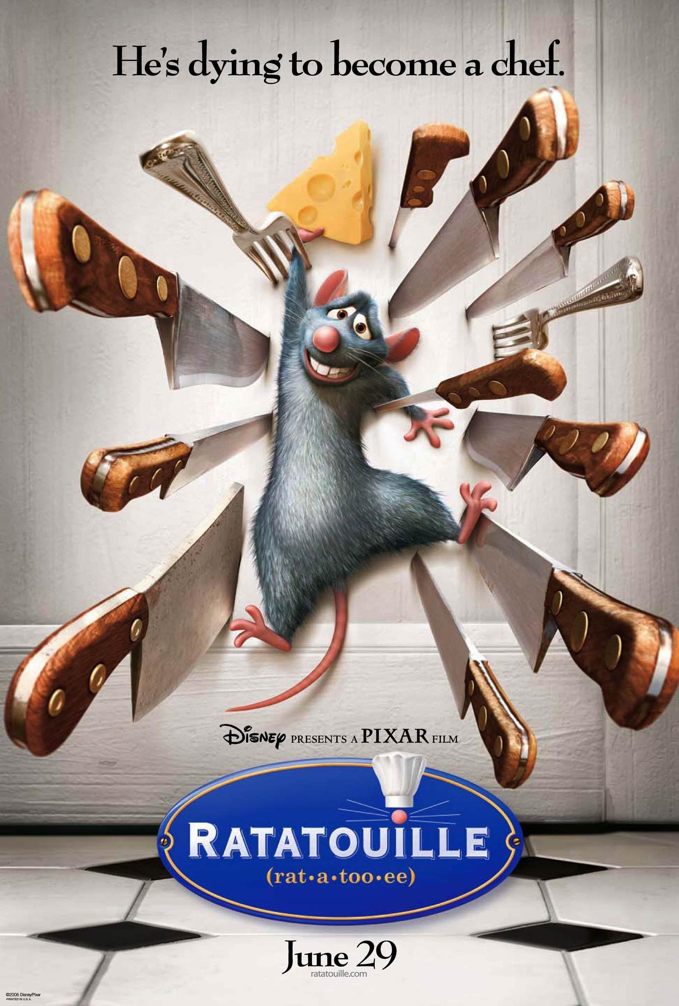 Download Ratatouille (2007) Dual Audio {Hindi ORG+English} BluRay ESubs 1080p | 720p | 480p [300MB] download