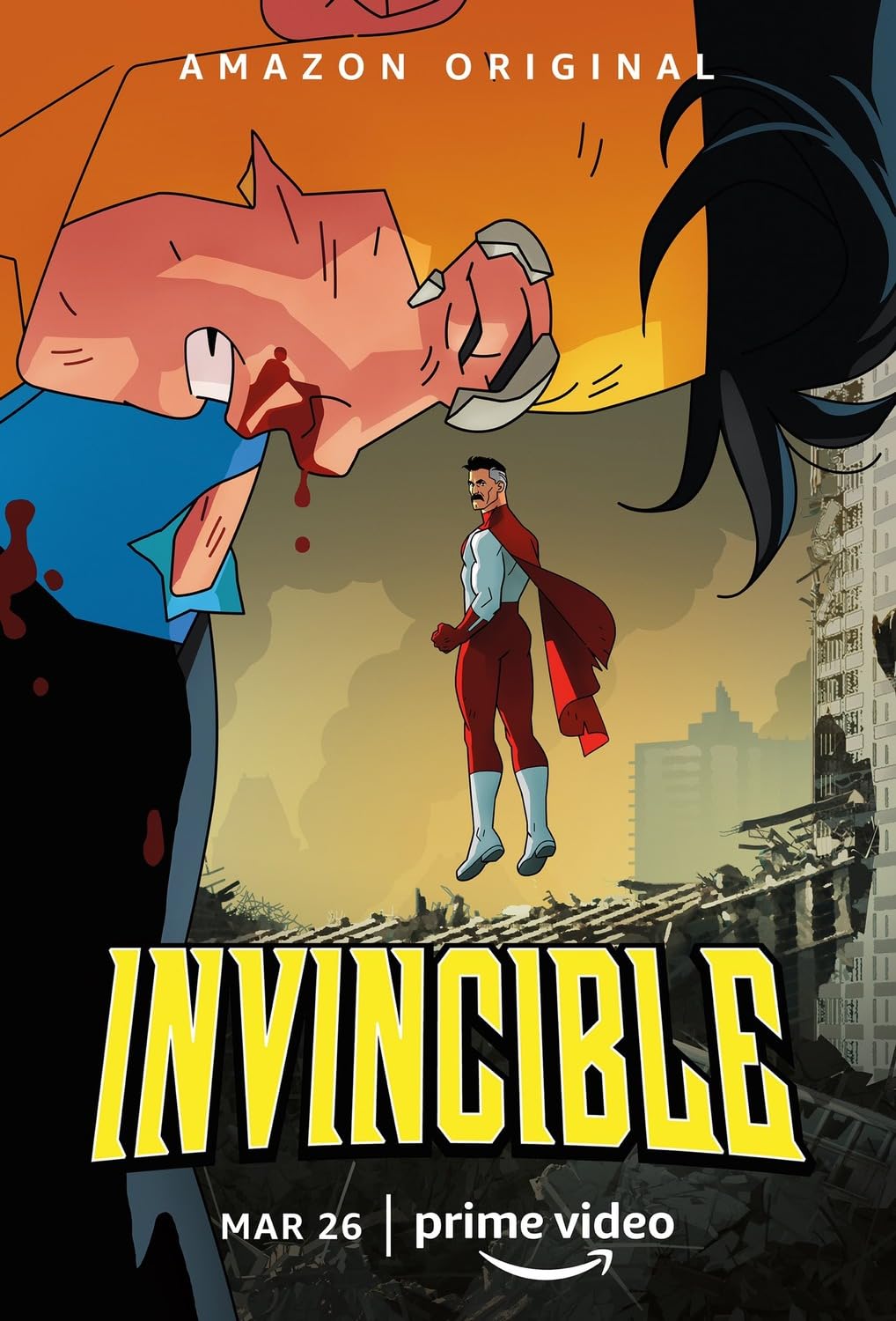 Download Invincible (Season 1) {Hindi-English} AMZN WEB Series ESubs 720p | 480p WEB-DL download