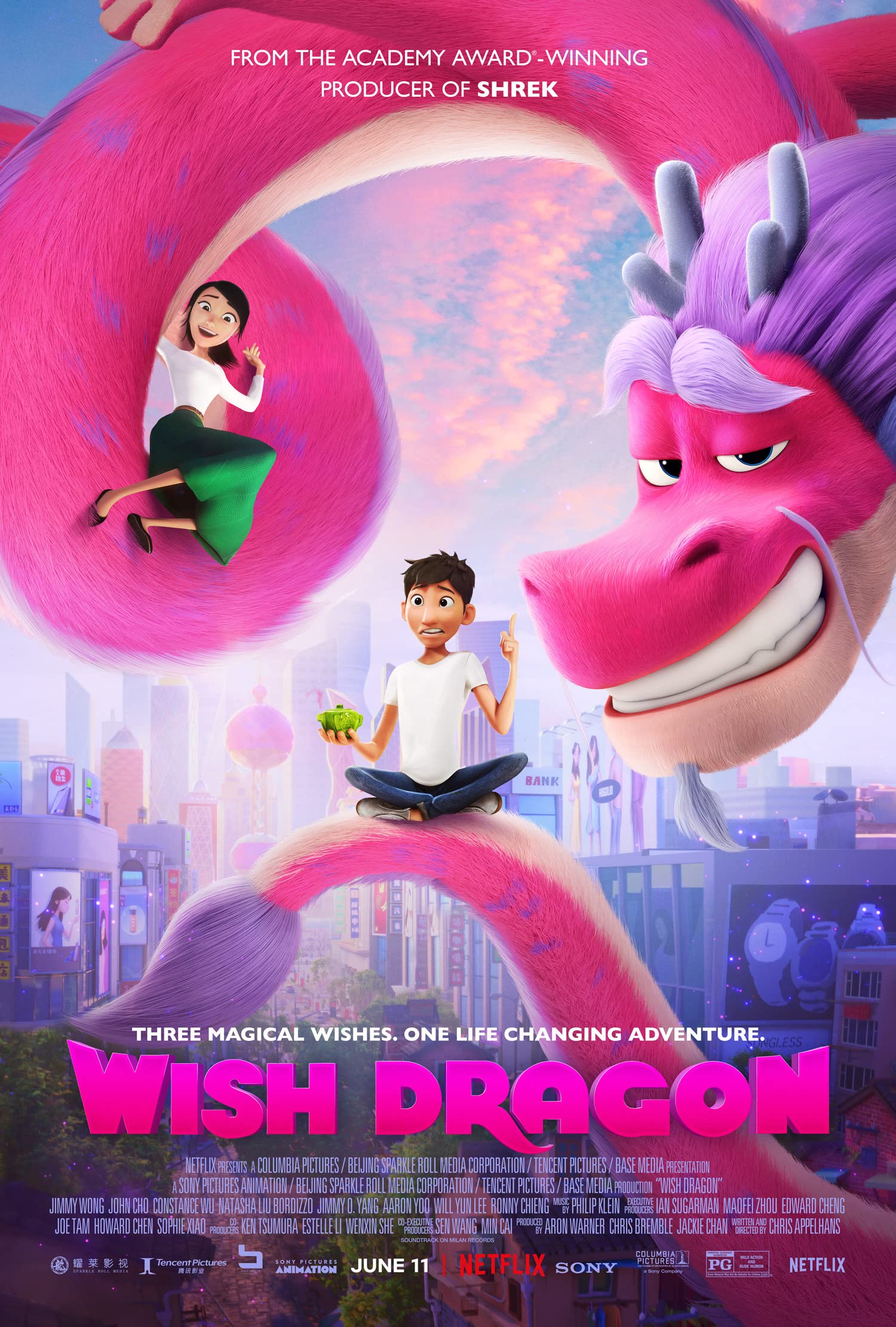 Download Wish Dragon (2021) Dual Audio {Hindi ORG+English} WEB-DL ESubs 1080p | 720p | 480p [300MB] download