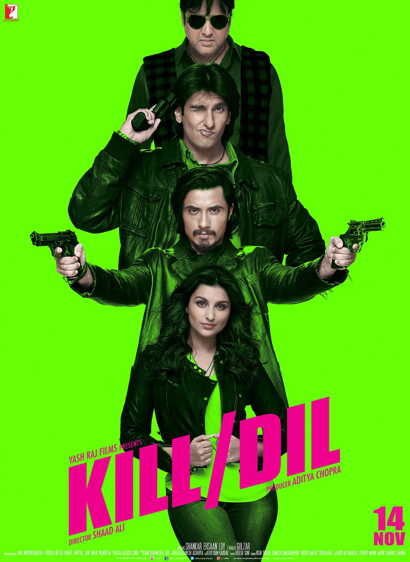 Download Kill Dil (2014) Hindi ORG Movie WEB-DL 1080p | 720p | 480p [550MB] download