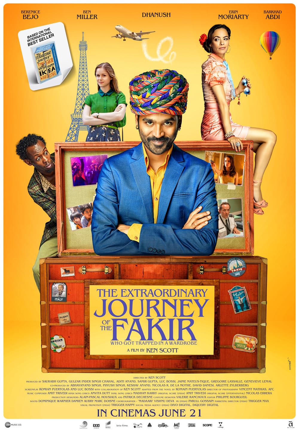 Download The Extraordinary Journey of the Fakir (2018) Dual Audio {Hindi ORG+English} BluRay 1080p | 720p | 480p [300MB] download