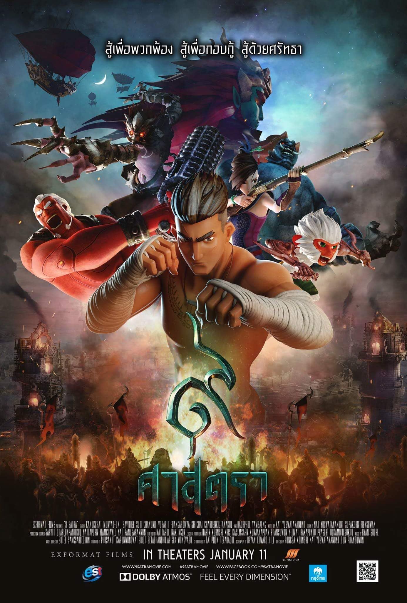 Download The Legend of Muay Thai 9 Satra (2018) Dual Audio {Hindi ORG-English} Movie BluRay 1080p | 720p | 480p [350MB] download