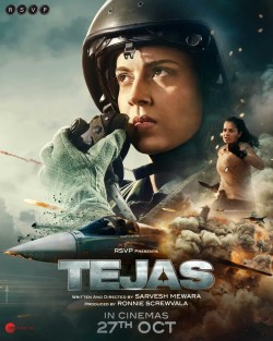 Download Tejas (2023) WEB-DL Hindi DD5.1 ZEE5 Full Movie 1080p | 720p | 480p [350MB] download